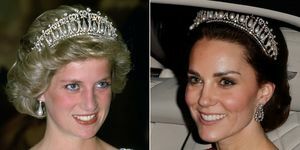 gioielli principessa diana kate middleton