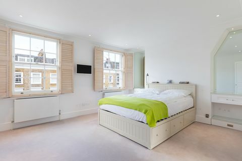 14 Halsey Street SW3 - Chelsea townhouse - camera da letto - Russell Simpson