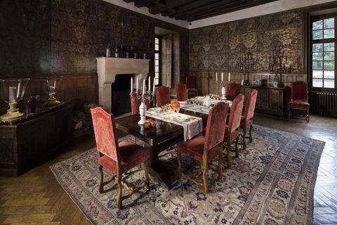 Sala da pranzo Chateau Blancafort