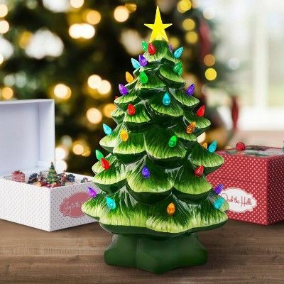 Mr. Christmas Grande albero in ceramica