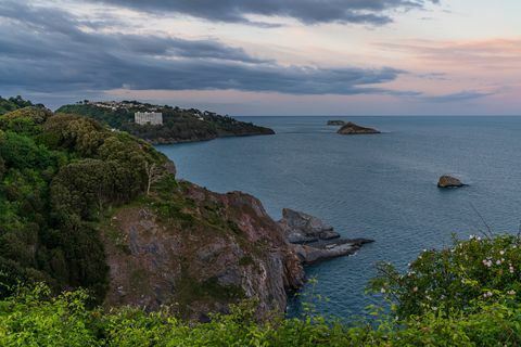 Daddyhole Cove, Torquay, Torbay, Inghilterra