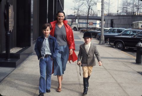 gloria vanderbilt e figli a new york