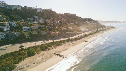 case fronte mare a malibu, ca