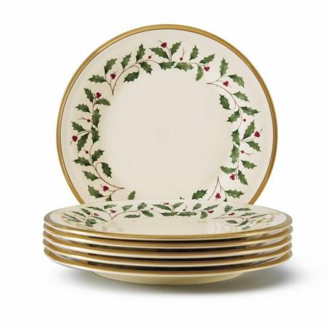 Set di stoviglie stagionali da 6 pezzi Lenox Holiday 