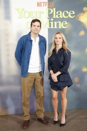 Ashton Kutcher e Reese Witherspoon al photocall per 