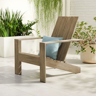 Sedia Adirondack di babordo