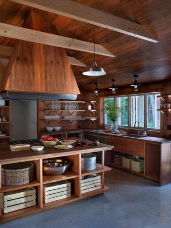 cucina in legno