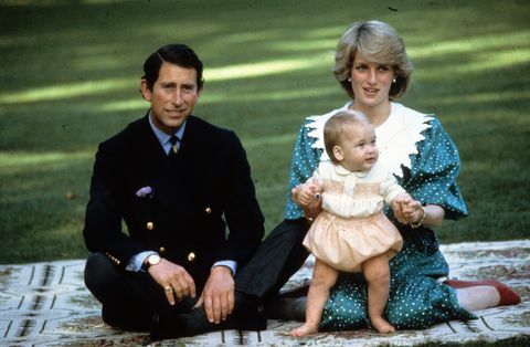 Charles, Diana, William