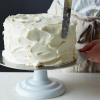 Questa semplice torta bianca ha una sorpresa festiva dentro!