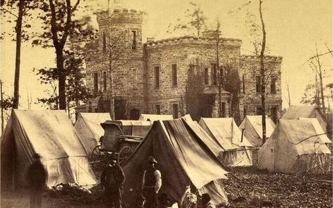 Virginia Melrose Castle 1860s