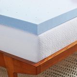 Coprimaterasso in memory foam infuso in gel da 3 pollici