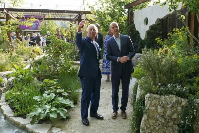 la famiglia reale al chelsea flower show 2023