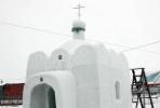 Chiesa della neve in Russia