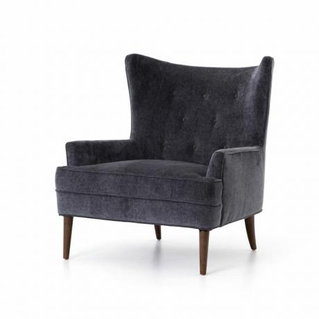 Sedia Wingback imbottita Ailis