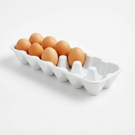 Ceramica una dozzina di casse per uova