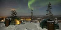 Ora puoi andare in giro per la Finlandia artica in una nuova cabina nel deserto per seguire l'aurora boreale