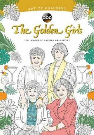 Arte di colorare: Libro da colorare per ragazze dorate