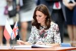 Perché Kate Middleton non firma autografi