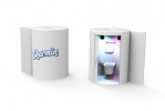 Charmin presenta la futuristica tecnologia igienica al CES 2020, incluso il robot per la consegna di carta igienica