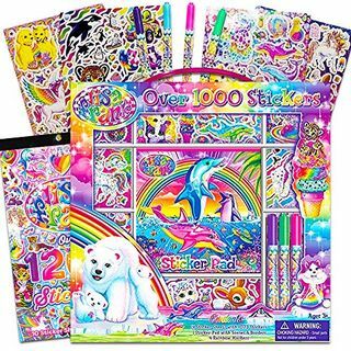 Super pack adesivo Lisa Frank