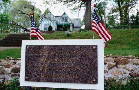 La casa d'infanzia di Bill Clinton