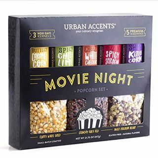 Confezione di varietà di popcorn e condimenti Move Night