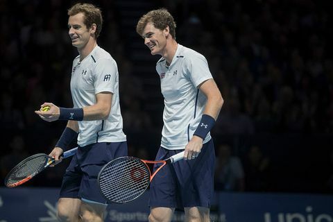 Andy e Jamie Murray - raddoppiano la partita di tennis