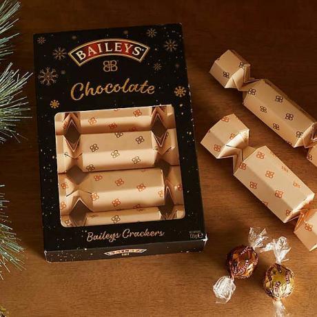 Mini cracker al cioccolato Baileys