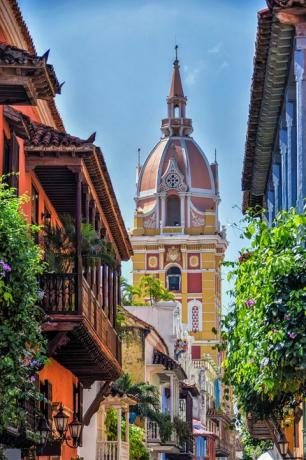 scena cittadina a cartagena, colombia