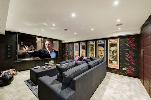 38 shepherd street - Mayfair - sala cinema tv - Pastor Real Estate