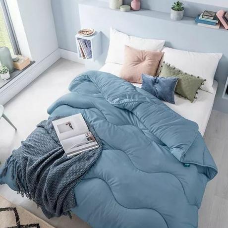 The Fine Bedding Company Piumino senza copertura blu gufo notturno