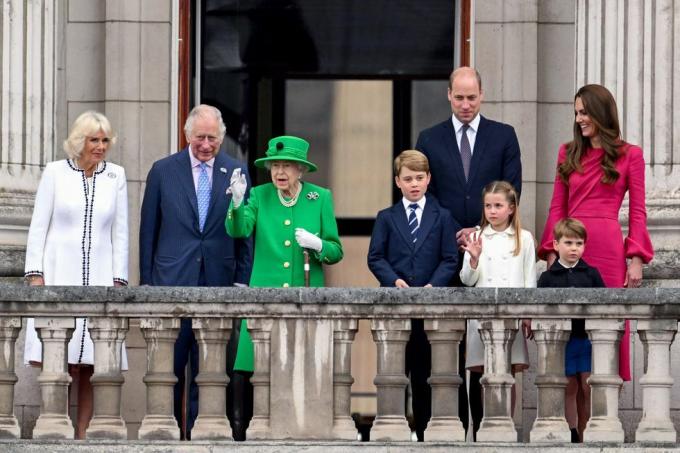 aspetto del balcone della regina elisabetta ii buckingham palace