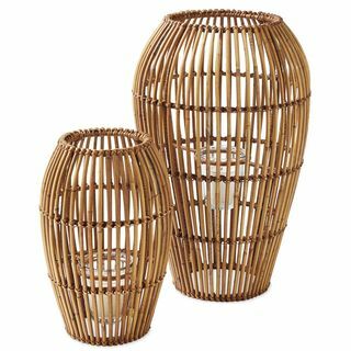 Lanterne in rattan