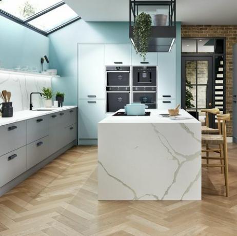 house bella cucina camberwell in nickel fiordaliso, disponibile su ﻿homebase