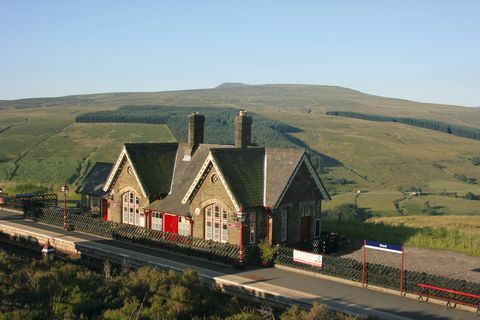 Stazione Dent - ferrovia - casa - Cumbria