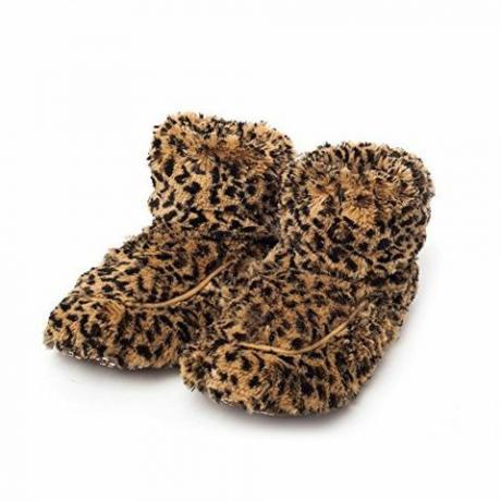 Stivali pantofola con microonde Leopard