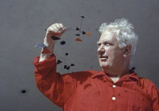 Alexander Calder e modello mobile