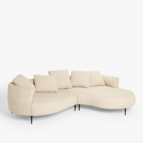 Lozenge Grand 5 posti RHF Chaise End Sofa