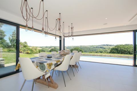 Penson Farm, Diptford, Totnes, Devon - terrazza