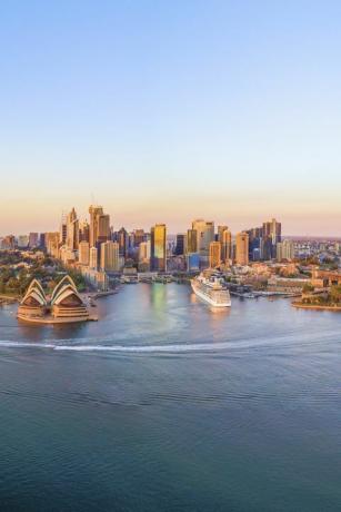 veduta aerea di sydney