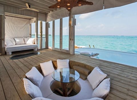 Villa con camera da letto, Maldive