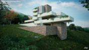 Tre case non costruite di Frank Lloyd Wright sono state trasformate in rendering virtuali che puoi visitare