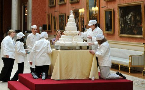 Torta nuziale del principe William e della duchessa Kate.