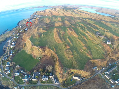 Luing - Culipool - appezzamento di terreno in vendita aerea - Galbraith