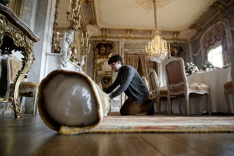 Waddesdon Manor, preparazione natalizia