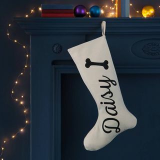 Calza di Natale personalizzata per cani