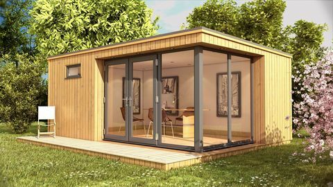 Garden room - home office