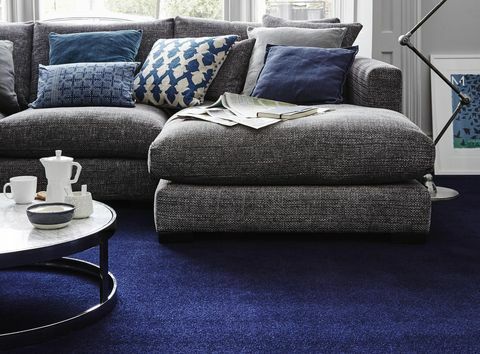 casa tappeto blu bella gamma a carpetright