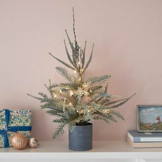 Pacchetto di luci mini per albero di Natale in vaso da 60 cm