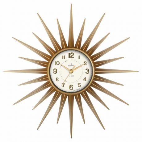 Orologio da parete Acctim Stella spruzzato Starburst